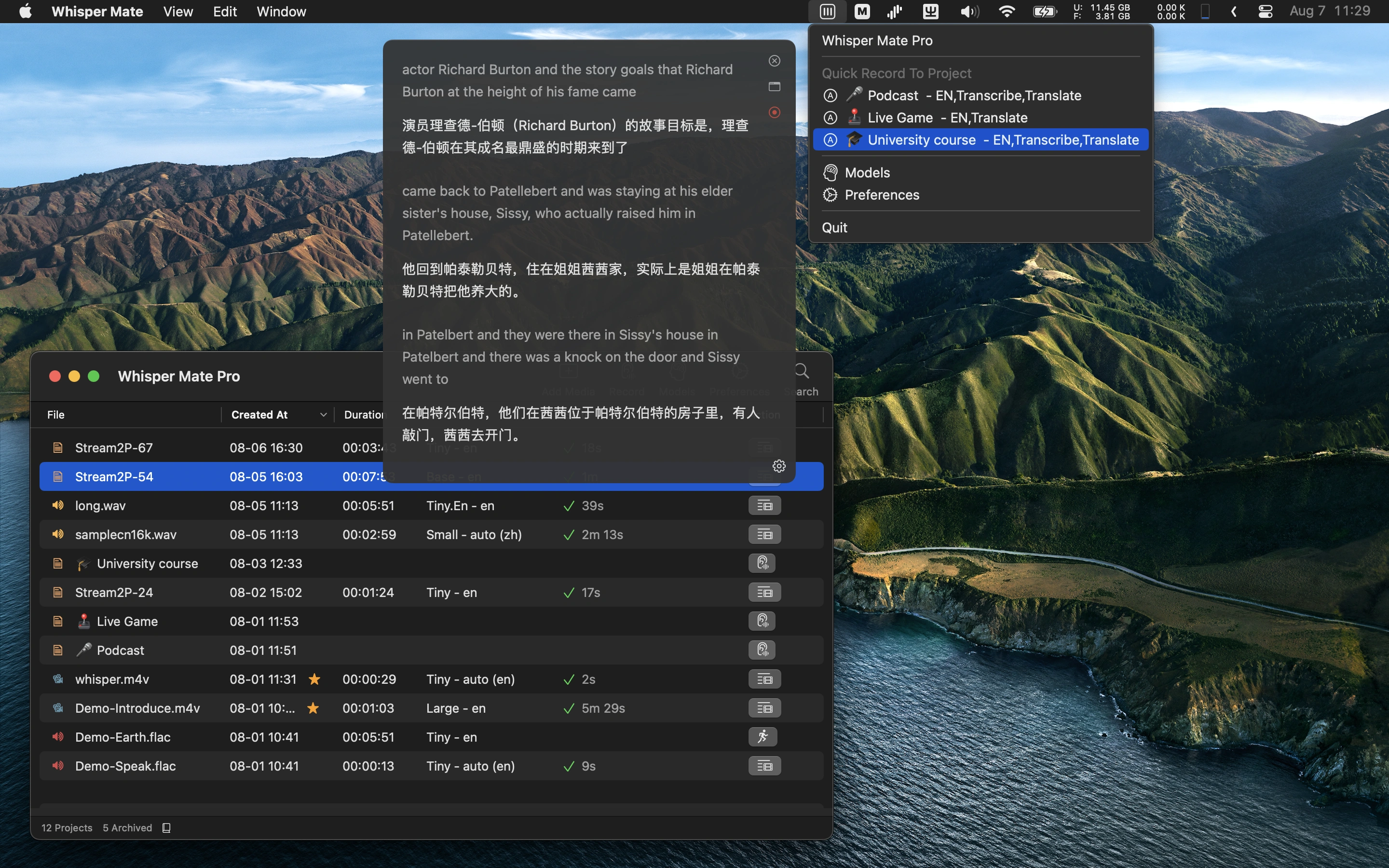 Application Screenshot