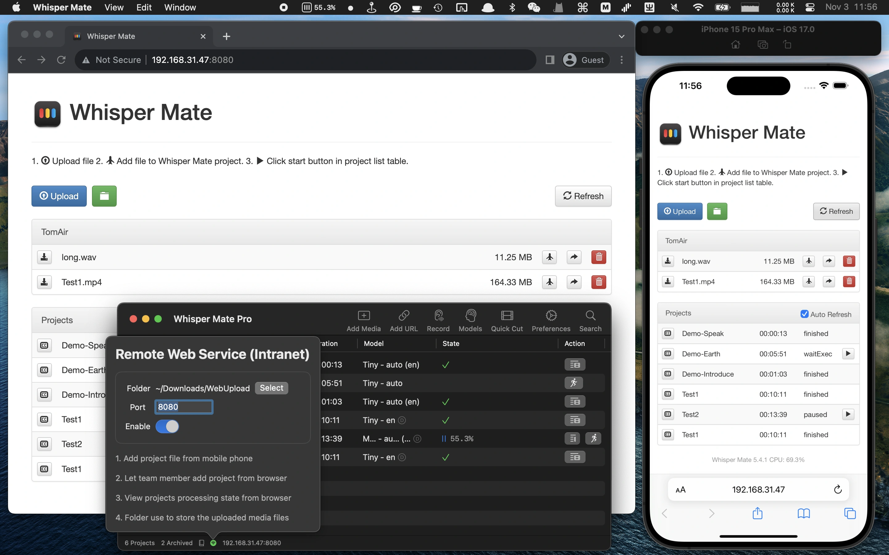Application Screenshot